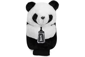 LeFeng Animal Golf Headcovers, Funny Golf Head Covers Collection for Driver and Fairway Wood, Cute and Soft Golf Club Protect