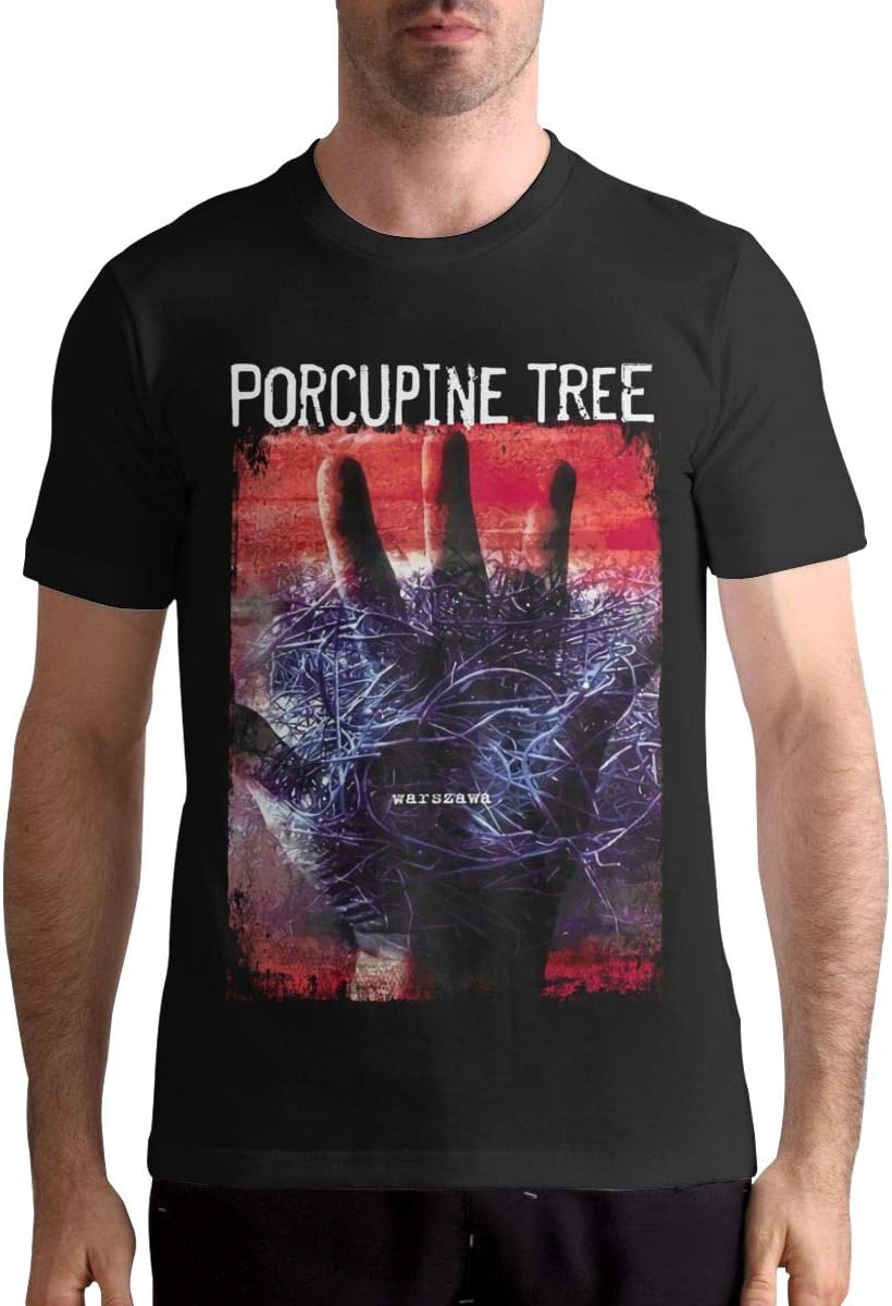 Porcupine Tree T Shirt Men's Casual Personality Fashion Short Sleeved Shirt
