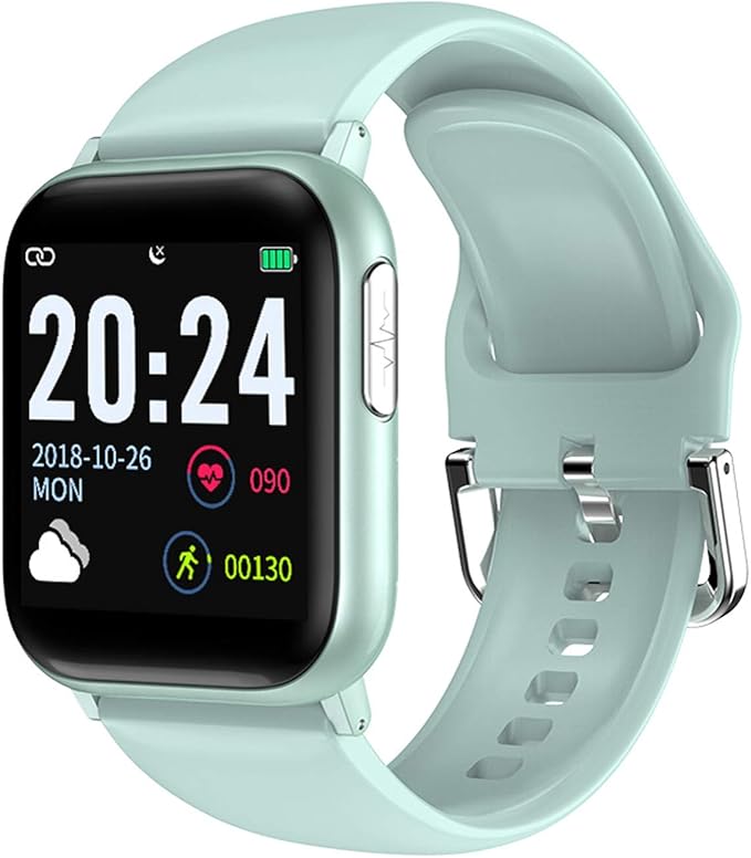 Damen Fitness Uhr mit Blutdruckmessung Herren Pulsuhr Sport Armbanduhr