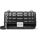 Michael Kors Womens Tribeca Small Convertible Chain Shoulder Bag