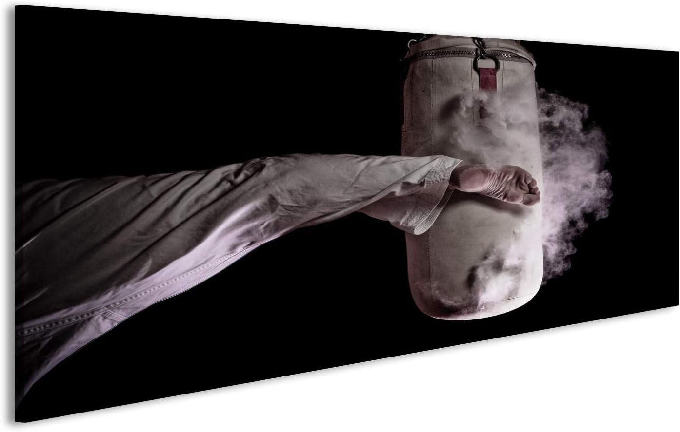 islandburner Canvas Wall Art Karate Kickbag many different formats to choose from ! Stunning HD Pictures and Photos on Canvas ! Poster Large XXL Photo Print ! DCY