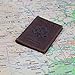 Leather Passport Holder - Cover - Travel Wallet Case Leather Passport Cover Accessories - Dark Brown