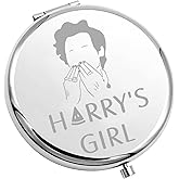 TIIMG Singer Song Lover Fans Merchandise Harry's Girl Compact Mirror Lyrics Inspired Gift Album Music Gift for Fan
