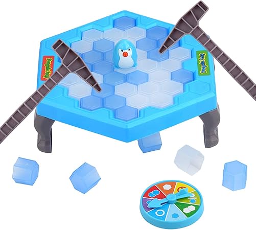 Amazon ペンギンゲームおもちゃ クラッシュアイスゲーム ペンギントラップおもちゃ 砕氷ゲームおもちゃ キッズパズルテーブルゲーム 親子インタラクティブおもちゃを保存します バランスゲーム おもちゃ