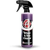 Adam's Polishes Wheel & Tire Cleaner 16oz - Professional All in One Car Wash Wheel Well Cleaning Spray for Car Detailing | Safe On Most Rim Finishes