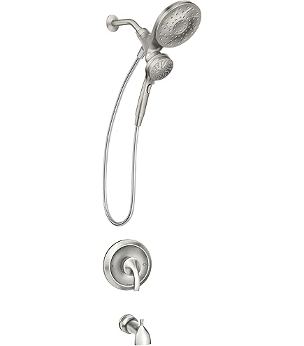 Amazon.com: Moen 82504 Lindor Posi-Temp Single Handle Tub/Shower