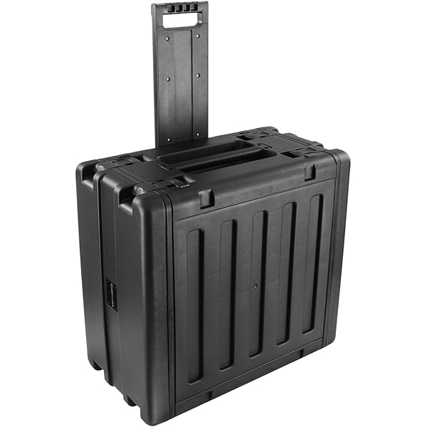 Amazon.com: Odyssey Cases Injection-Molded 6U Rack Trolley Case