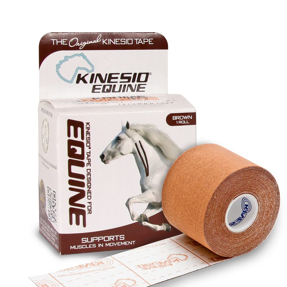 Kinesio Equine Tape, BROWN, 5cm x 5m