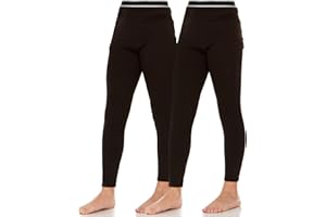 Thermajane Thermal Underwear for Kids Long Johns, Girls Thermal Underwear Set, Base Layer Kids Long Underwear