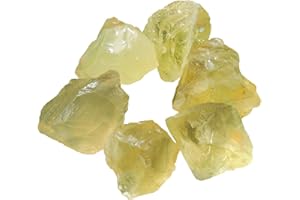 Apengshi Natural Citrine Raw Stone Crystal 1lb Bulk Healing Reiki Repair Rock Meditation Chakra Balance Purification Decoration Tumbling Fountain Garden Jewelry Making Gifts Men Women