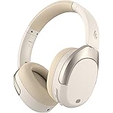 Edifier W830NB Wireless Over Ear Headphones with -45dB Active Noise Cancelling, 94H Playtime, LDAC Hi-Res Sound, Spatial Audio, Fast Charging, Multipoint Connection, Bluetooth V5.4 - Ivory
