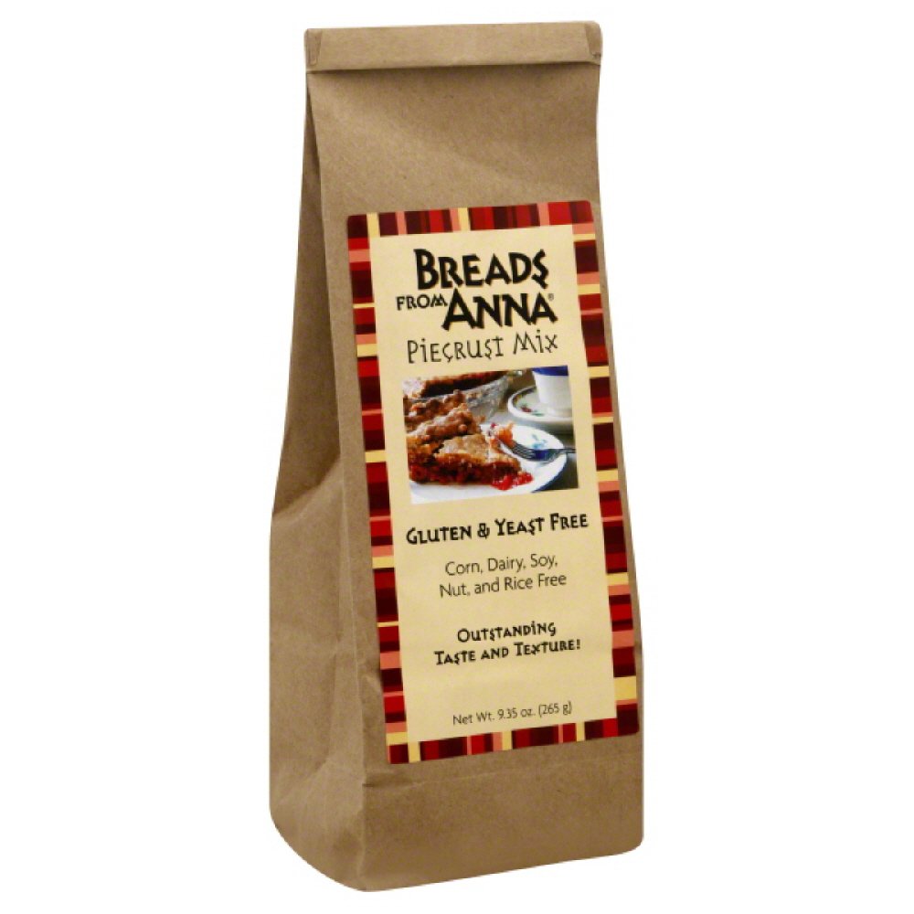 Breads From Anna, Pie Crust Mix, Gluten And Yeast Free, 9.35Ounce on