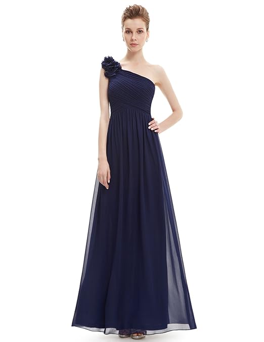 Ever Pretty Damen Elegante Lange Spaghetti Strap Printed Party Kleider Abendkleid 08237
