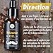 Beard Oil for Men，All Natural Leave in Conditioner and Softener Organic Gentlemen's Beard Care Oil 1oz .
