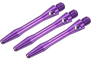 PATIKIL Dart Shafts, Medium 2BA Thread Aluminum Dart Stems Dart Accessories Throwing Fitting for Steel Tip