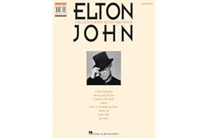 Elton John Keyboard Book | Piano Sheet Music for Intermediate and Advanced Players | Note-for-Note Transcriptions Songbook | Rock Piano Music Book with Lyrics and Chords | Keyboard Solo Book