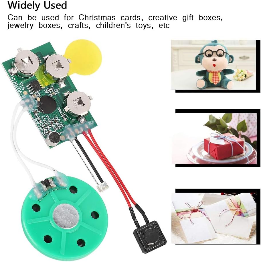Tonysa Recordable Greeting Card Sound Chip, DIY Music Board Module - Image 4