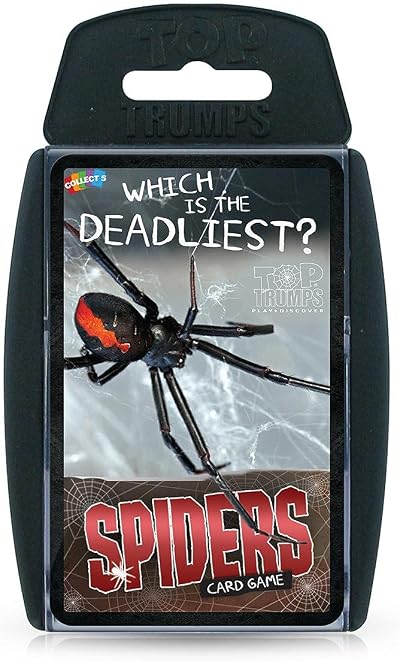 Top Trumps Spiders Classics Card Game Educational Pack 2+ Players