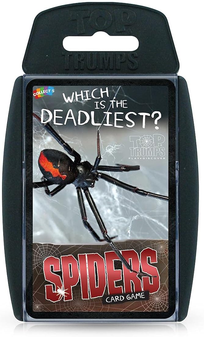 Top Trumps Spiders Classics Card Game Educational Pack 2+ Players