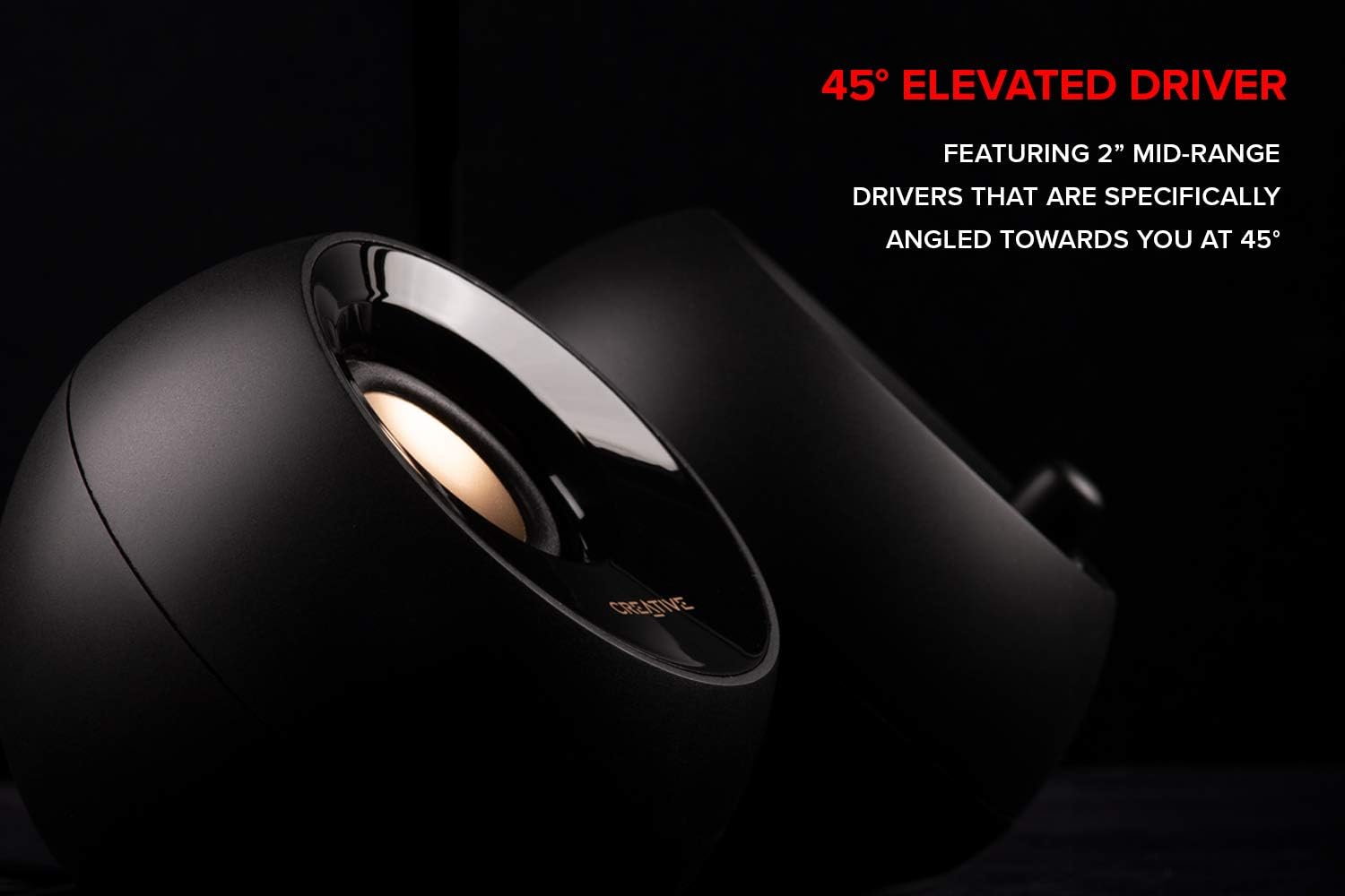 CREATIVE Pebble Plus 2.1 USB-Powered Desktop Speakers with Powerful Down-Firing Subwoofer and Far-Field Drivers - Image 4