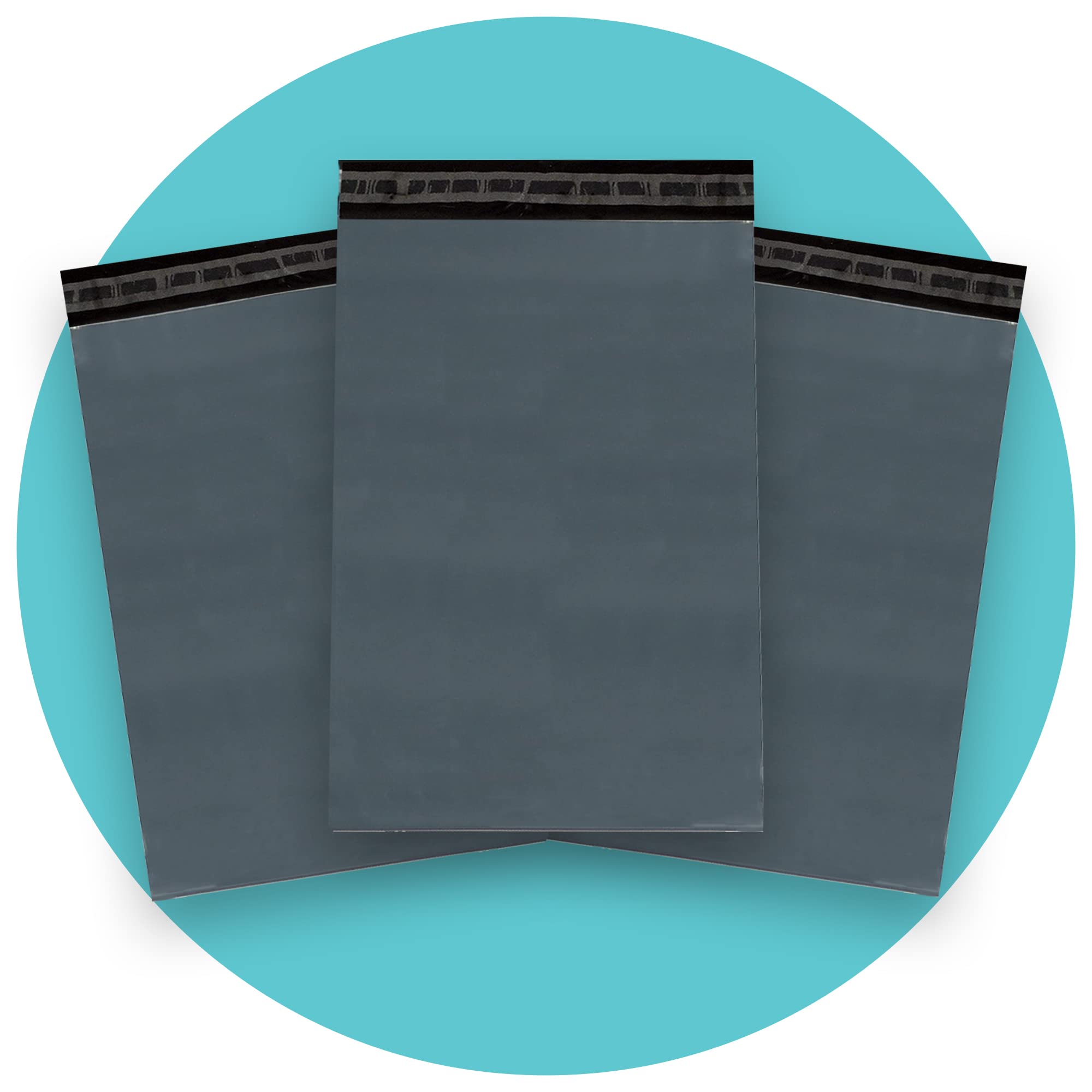 Triplast 10 x 14-Inch Plastic Mailing Postal Bag - Grey (Pack of 1000)