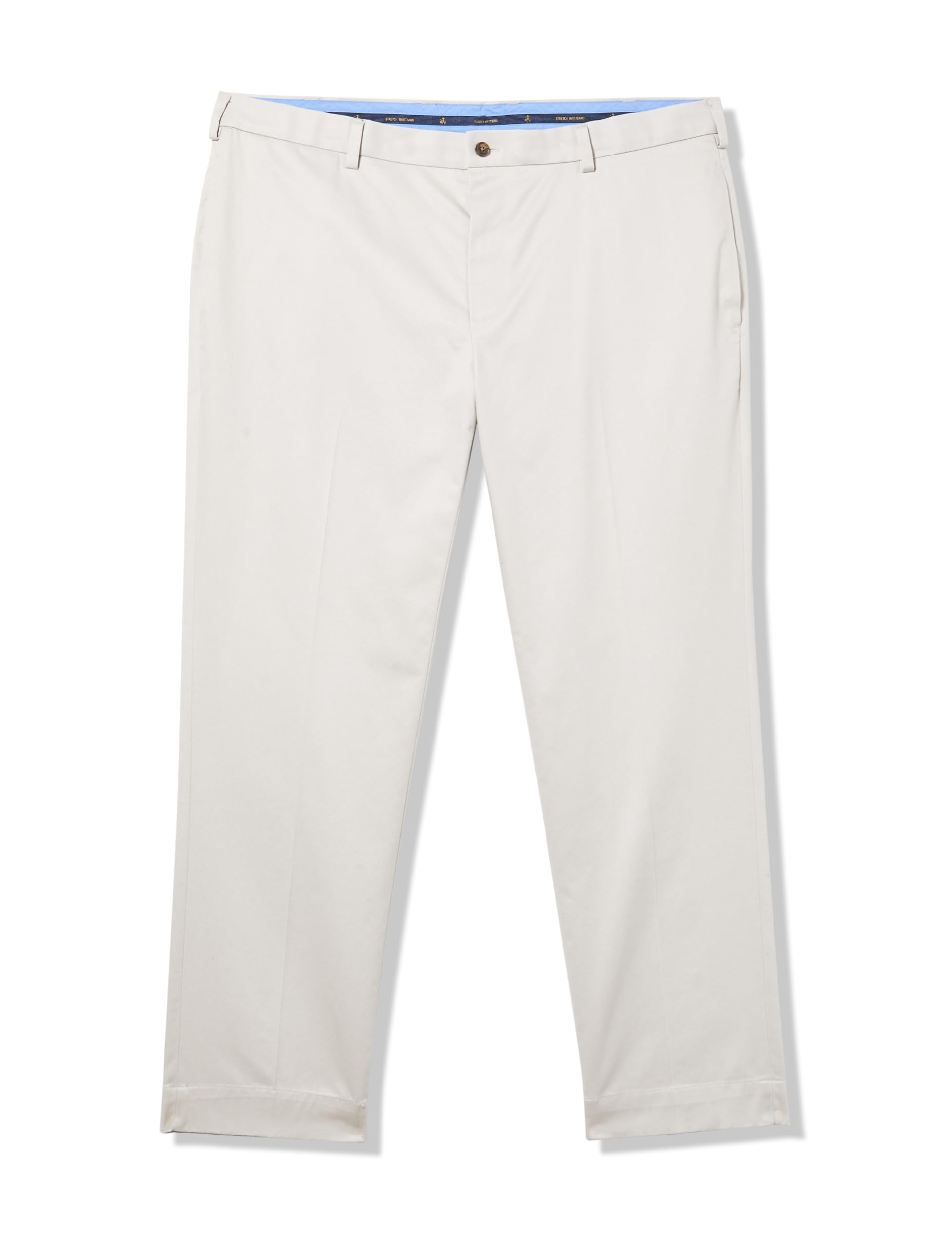 Brooks Brothers Men’s Regular Fit Stretch Lightweight Advantage Chino Pants, Light Khaki, 35W x 30L