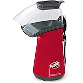 Presto 04863 Poplite Hot Air Popcorn Popper - Built-In Measuring Cup + Melts Butter, Easy to Clean, Built-In Cord Wrap, 18 Cu