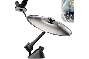 Mini Cymbal For Car Dash,Cymbals For Car Dashboard,Car Drum Cymbal,Jazz Style Mini Finger Drum For Drivers (silvery 1pcs)