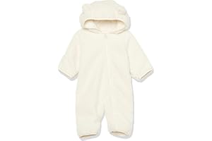 Amazon Essentials Unisex Babies' Sherpa Fleece Bunting Suit
