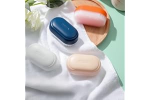 Laundry Cleaning Brush Soft Bristle Plastic Portable for Clothes Shoes Carpet Stains, White