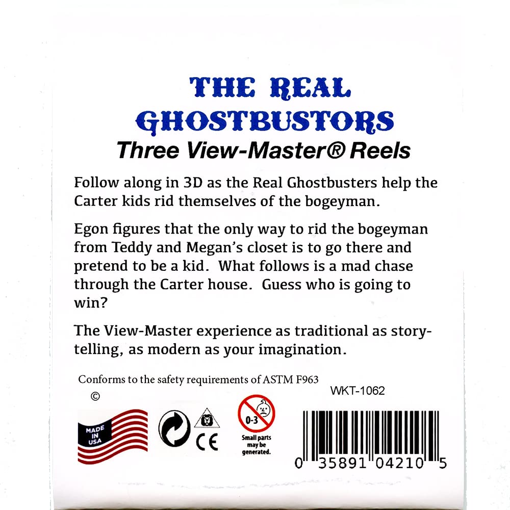 The Real Ghostbusters - Classic ViewMaster Vintage - 21 3D Images