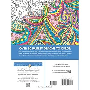 Creative Haven Paisley Designs Collection Coloring Book (Adult Coloring)