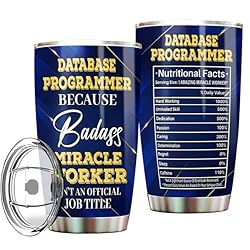 MONIZILUCKY Database Programmer Tumbler Stainless