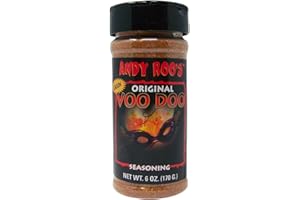 Andy Roo's Cajun VooDoo Seasoning, 6 Ounce Shaker