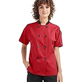 ChefUniforms.com Women's Lightweight Chef Jacket - Professional Kitchen Uniform