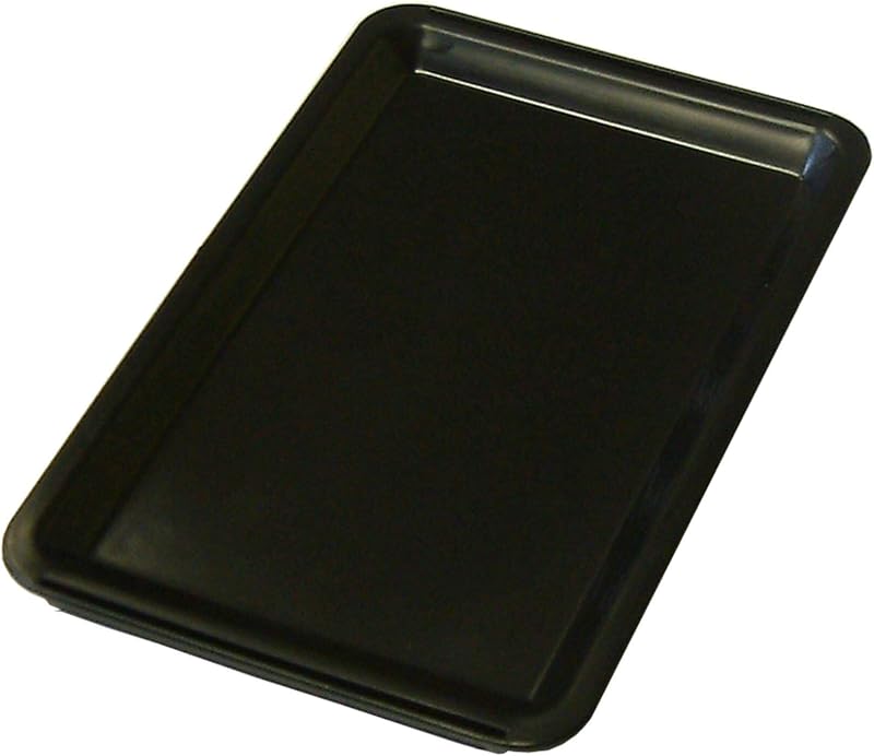 We Can Source It Ltd Black Plastic Rectangular Tip Tray Bill Presenter for