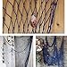 Youbedo Mediterranean Style Nautical Fish Net with Shells Blue Seaside Wall Home Decor