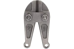 Utoolmart 24-Inch Bolt Cutter Replacement Jaws, Blade Cutter Hand Tool Parts for Cutting Bolts Chains Wires