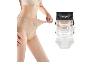 Unique Underwear, Unique Underwear for Women, High-Waist Tummy Control Seamless Silky Soft Breathable Shaping Panties