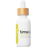 Timeless Squalane Oil 100% Pure, Plant-Based Dry Oil, 1 fl oz | Lightweight Plant-Based Dry Oil, Improves Elasticity and Radiance, Regulates Oil Production, All Skin Types and Acne-Prone