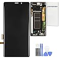 [Original Quality] Note 9 Screen Replacement for Samsung Galaxy Note 9 AMOLED Display Touch Digitizer with Black Frame by SpeedyGadget