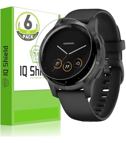 Vetro Temperato IQShield Per Garmin Vivoactive 5, 3 Pezzi 3D Full Coverage 9H HD