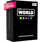 The World Game - Geography Card Game - Educational Games for Kids, Family and Adults - Cool Learning Gift Idea for Teenage Boys & Girls 8-12 with Map