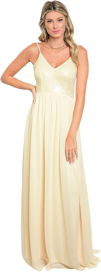 pale yellow cocktail dress