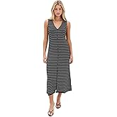 rag & bone Women's The Knit Button Tank Dress