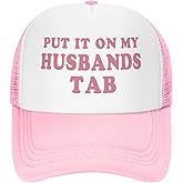 Funny Women Trucker Hats for Women Hot Pink Funny Gag Hats for Women Girls Men Hat