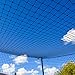 Fortress 10' x 10' x 35' Baseball Batting Cage Nets - #42 Heavy-Duty Net for Practice