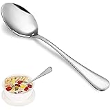 Teaspoon Set,16 Piece 6.7" Spoons Silverware,Premium Food Grade 18/10 Stainless Steel Tea Spoons,Durable Small Spoons,Good Te