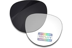 Bowyer Replacement Lenses for Ray-Ban Meta Wayfarer, Skyler, Headliner Gen 1 & Gen 2 AI Glasses, Transition, Anti Blue Light