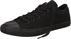 Converse Low TOP Black Mono
